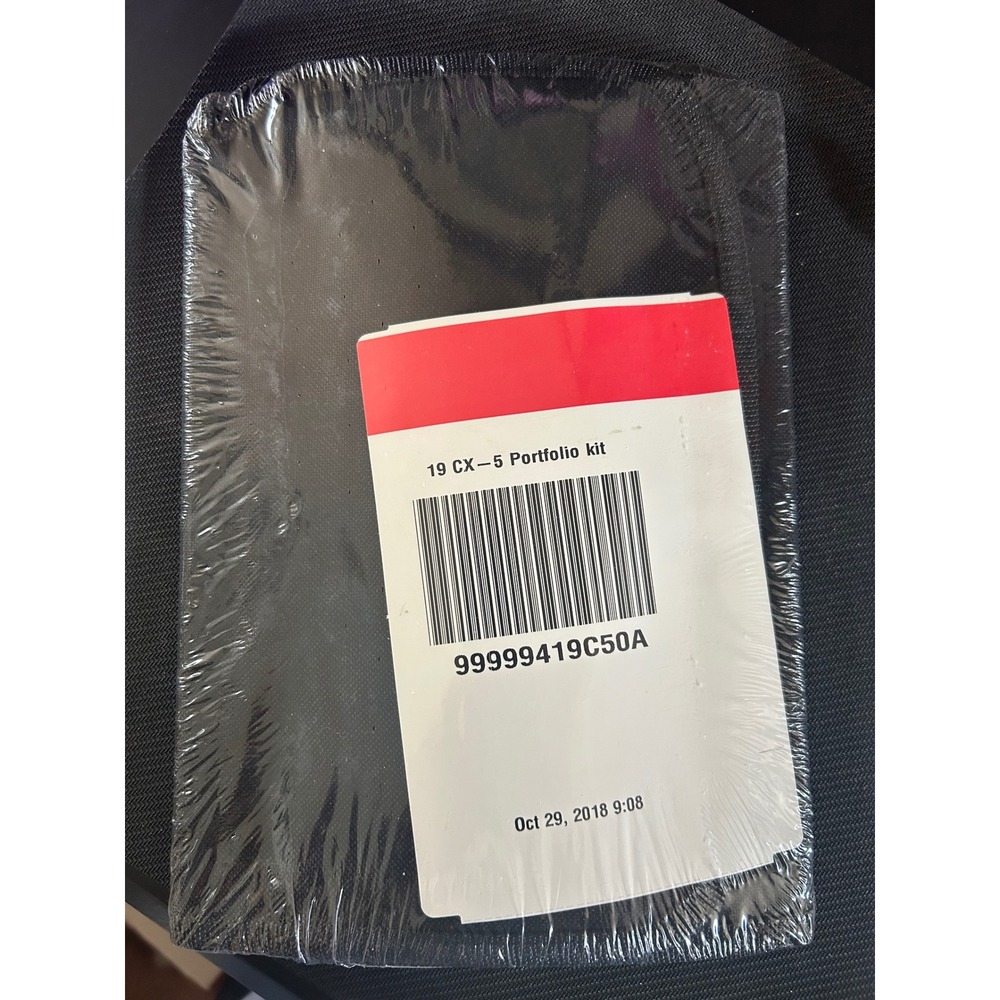 Mazda 2019 CX-5 Portfolio Kit Owners Manual Cover 99999419C50A‎ New Sealed